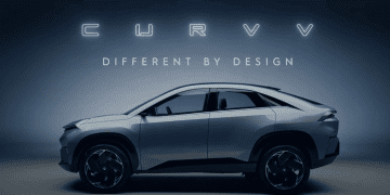Tata's electric SUV "CURVV"