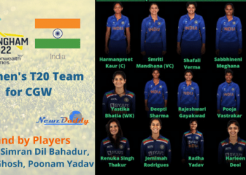 T20 Team for CWG