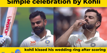 Virat Kohli after scoring century