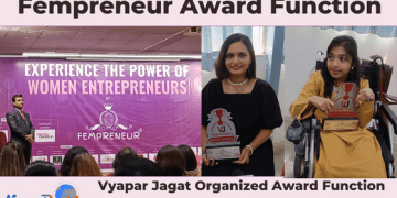 Fempreneur award function organized by Vypar Jagat