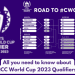 ICC World Cup 2023 Qualfiers schedule