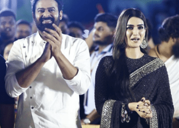 Prabhas and Kriti Sanon in Adipurush