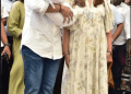 Ram Charan and Upasana were photographed with their new baby girl.