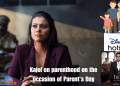 Kajol on Parents day