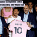 Lionel Messi is introduced by Inter Miami