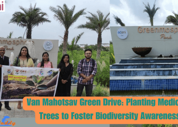Van Mahotsav Green Drive Planting Medicinal Trees to Foster Biodiversity Awareness