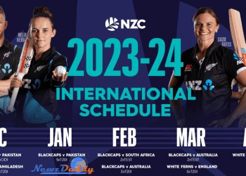 New Zealand Summer Schedule of Cricket
