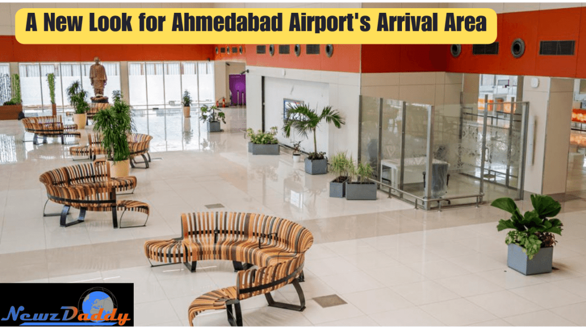 A New Look for Ahmedabad Airport's Arrival Area