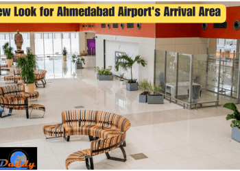 A New Look for Ahmedabad Airport's Arrival Area