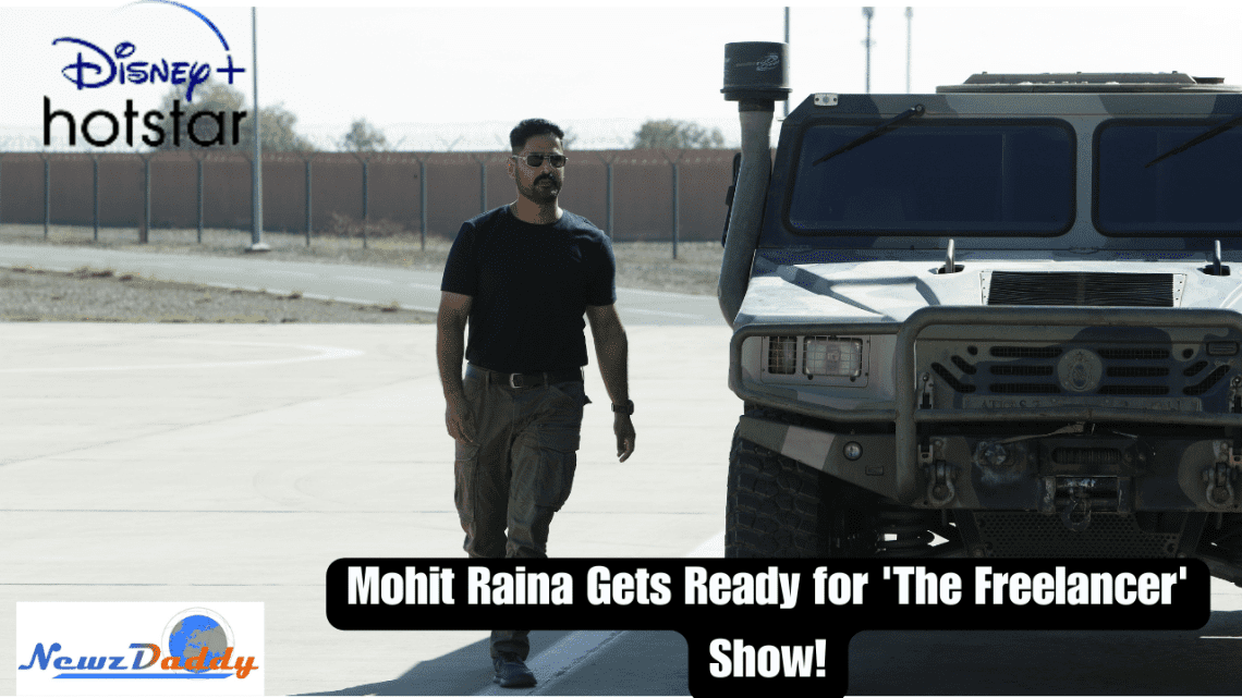 Mohit Raina Gets Ready for 'The Freelancer' Show!"