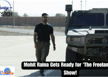 Mohit Raina Gets Ready for 'The Freelancer' Show!"
