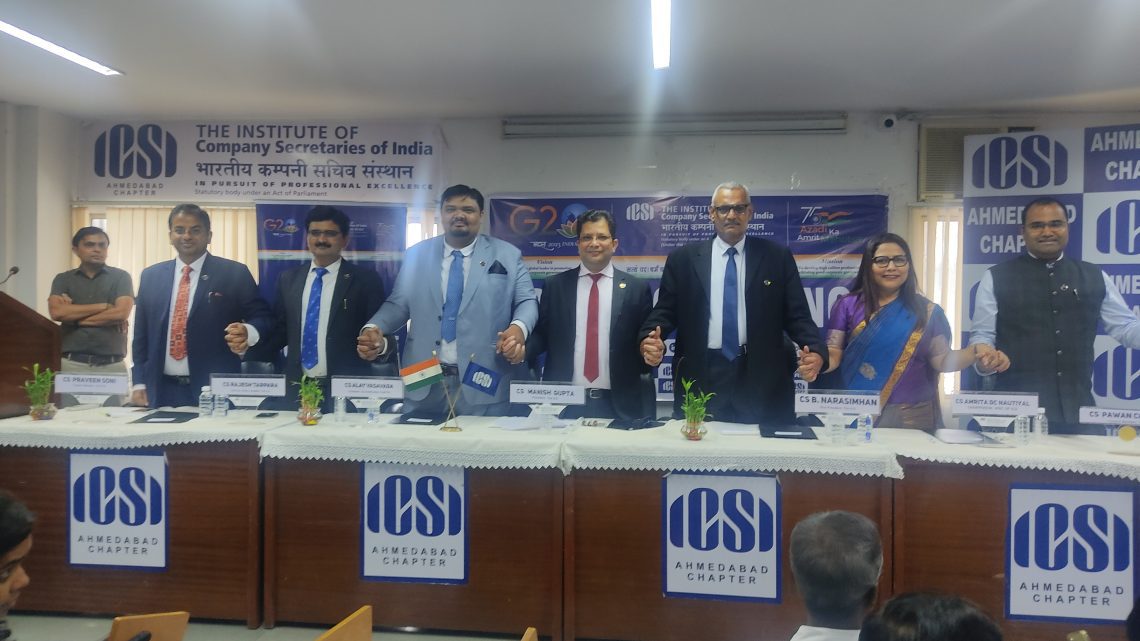 Celebration of 50th Foundation Day of Ahmedabad Chapter of WIRC of ICSI