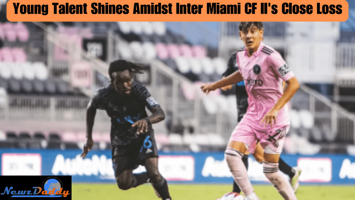Young Talent Shines Amidst Inter Miami CF II's Close Loss
