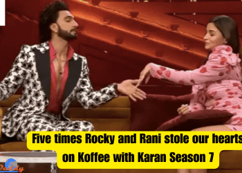 Ranvir and Aliya. Koffee With Karan season 7