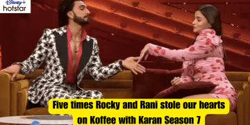 Ranvir and Aliya. Koffee With Karan season 7