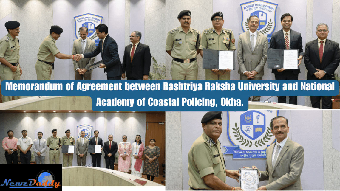 Memorandum of Agreement between Rashtriya Raksha University