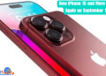 New iPhone 15 and More from Apple on September 12