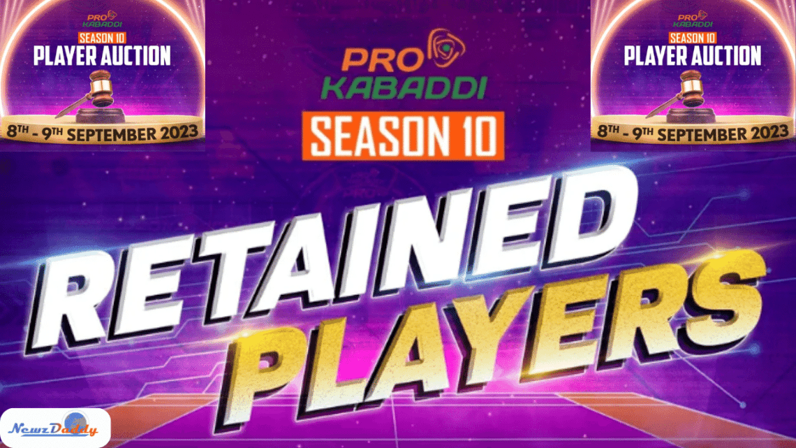 Pro Kabaddi Retained Players