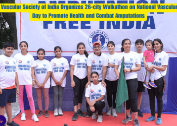 Vascular Society of India Organizes 26-city Walkathon on National Vascular Day to Promote Health and Combat Amputations