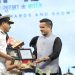 Indian Coast Guard was awarded the best initiative award by the Honourable Chief Minister of Gujarat Shri Bhupendrabhai Patel