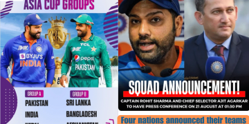 asia cup 2023 four nations announced their squad