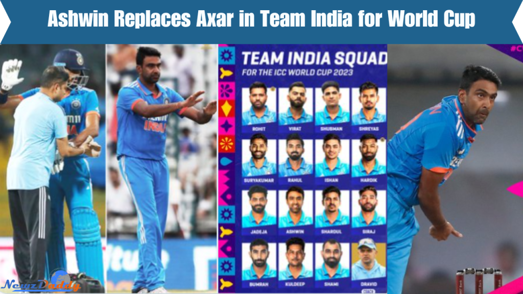 Ashwin Replaces Axar