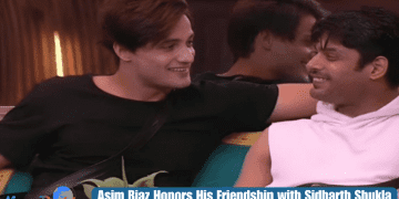 Asim Riaz Honors His Friendship with Sidharth Shukla