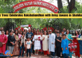 "Biz Treez Celebrates Rakshabandhan with Army Jawans in Shahibaug"