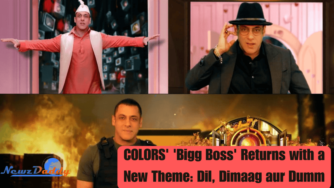 COLORS' 'Bigg Boss' Returns with a New Theme: Dil, Dimaag aur Dumm