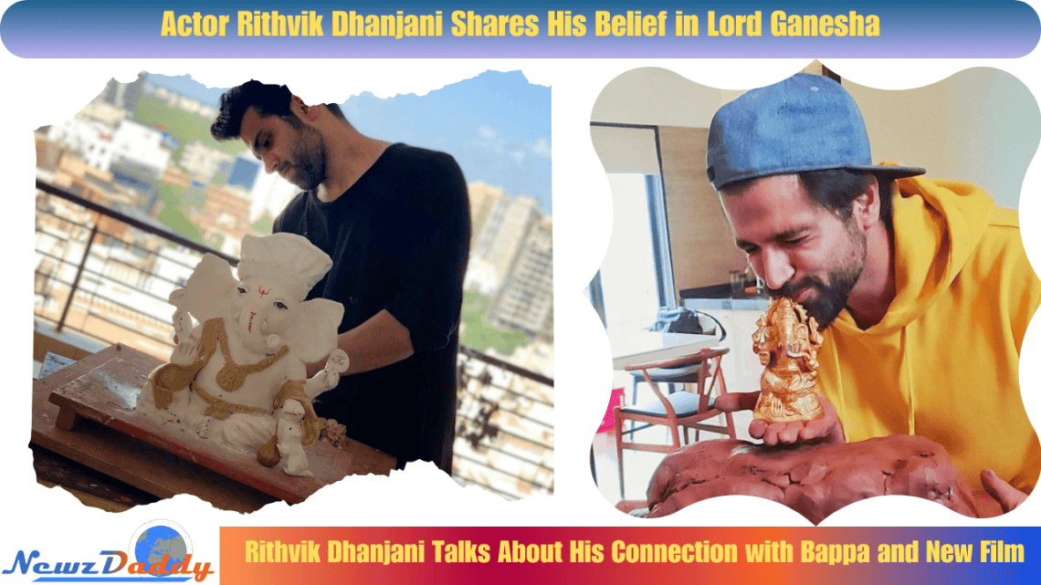 Actor Rithvik Dhanjani Shares His Belief in Lord Ganesha