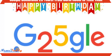 Google Celebrates 25 Years From Dorm Room to Tech Titan