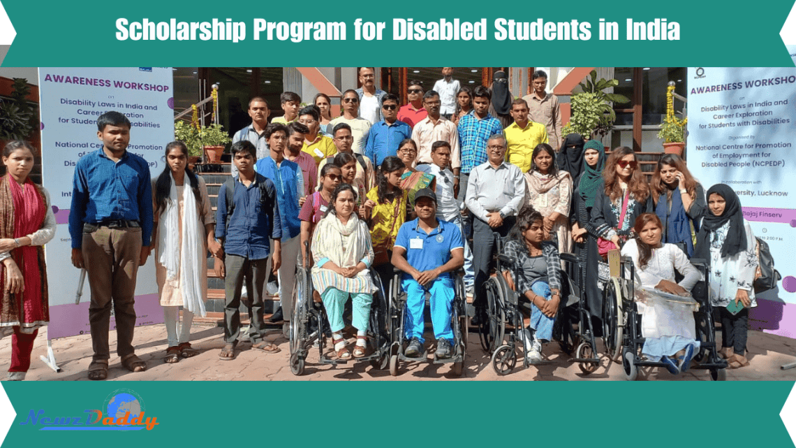 Scholarship Program for Disabled Students in India