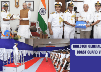 DIRECTOR GENERAL INDIAN COAST GUARD VISITS