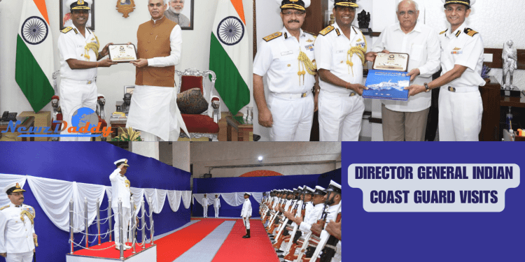 DIRECTOR GENERAL INDIAN COAST GUARD VISITS