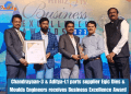 Eqic Dies & Moulds Engineers Pvt Ltd has received the Business Excellence award