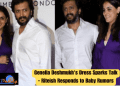Genelia Deshmukh's Dress Sparks Talk - Riteish Responds to Baby Rumors