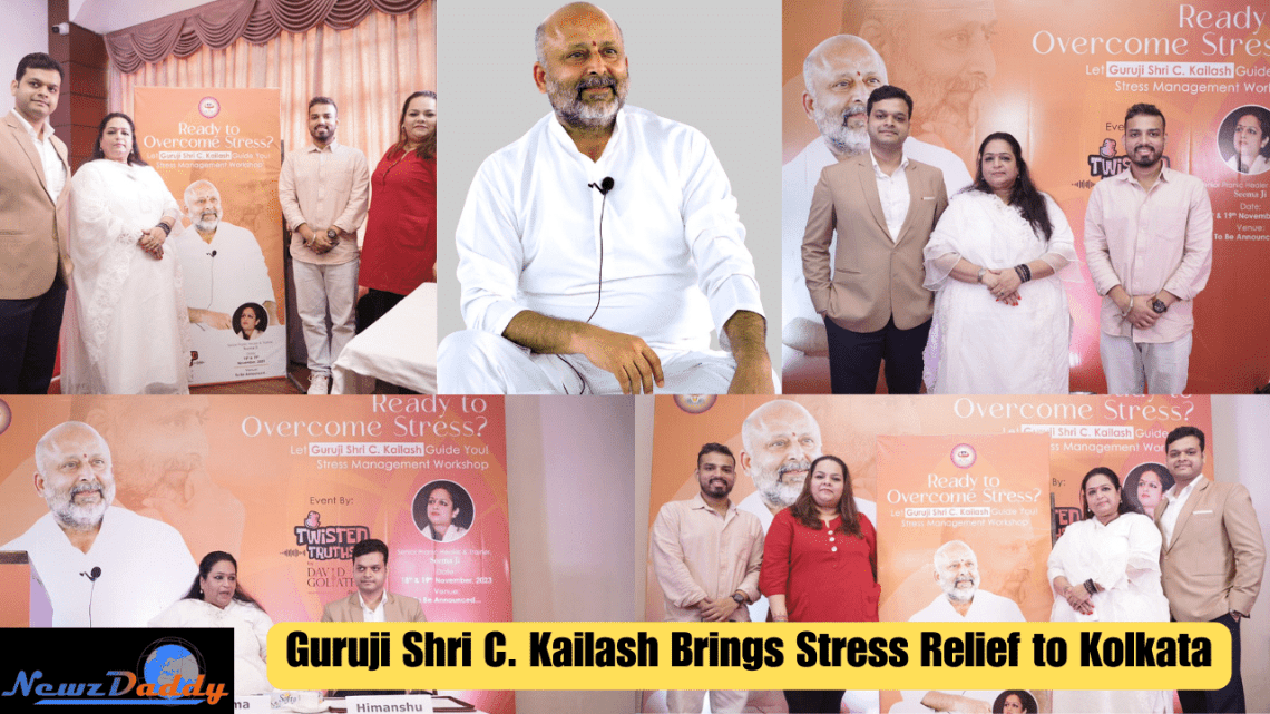 Guruji Shri C. Kailash Brings Stress Relief to Kolkata