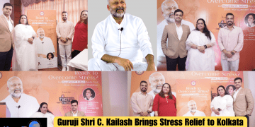 Guruji Shri C. Kailash Brings Stress Relief to Kolkata