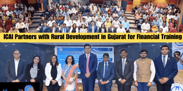 ICAI Partners with Rural Development in Gujarat for Financial Training