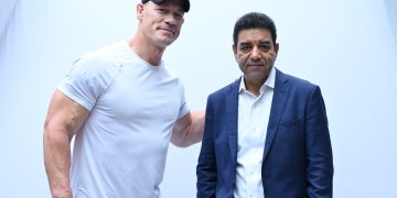 WWE Superstar John Cena & Rajesh Kaul, Head - Sports Business, Sony Pictures Networks India