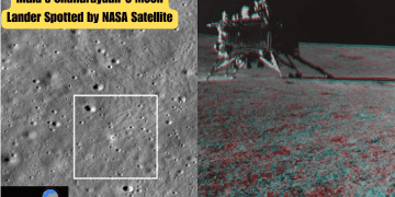 India's Chandrayaan-3 Moon Lander Spotted by NASA Satellite
