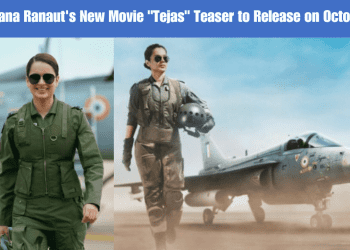 Kangana Ranaut's New Movie Tejas Teaser to Release on October 2