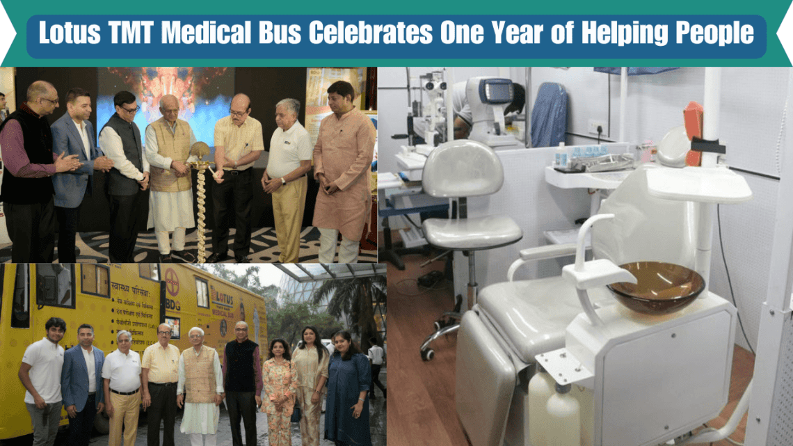 Lotus TMT Medical Bus Celebrates One Year of Helping People