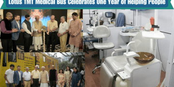Lotus TMT Medical Bus Celebrates One Year of Helping People