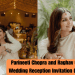 Parineeti Chopra and Raghav Chadha's Wedding Reception Invitation Goes Viral