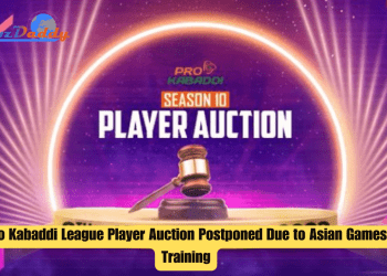 Pro Kabaddi League Player Auction Postponed Due to Asian Games Training