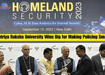 Rashtriya Raksha University Wins Big for Making Policing Smarter