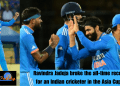 The most successful bowler for India in Asia Cup history is Ravindra Jadeja.