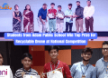 Students from Adani Public School Win Top Prize for Recyclable Drone at National Competition