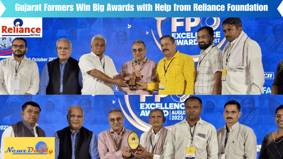 Gujarat Farmers Win Big Awards with Help from Reliance Foundation
